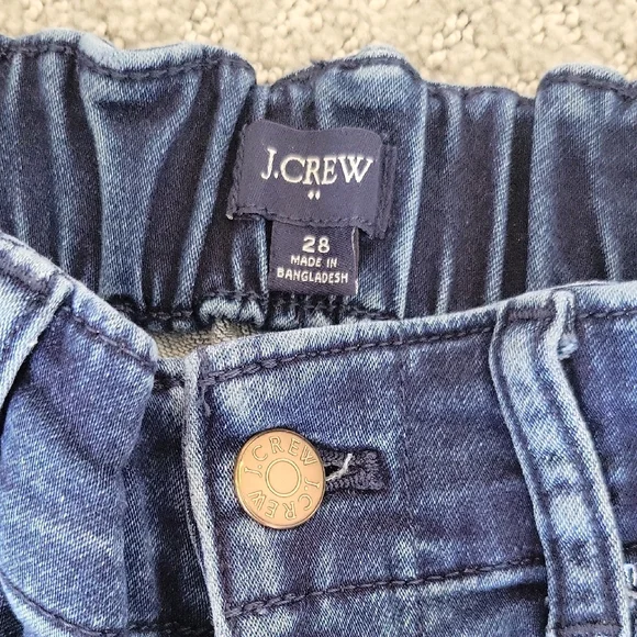 J. Crew Indigo Denim Joggers - Picture 2 of 3